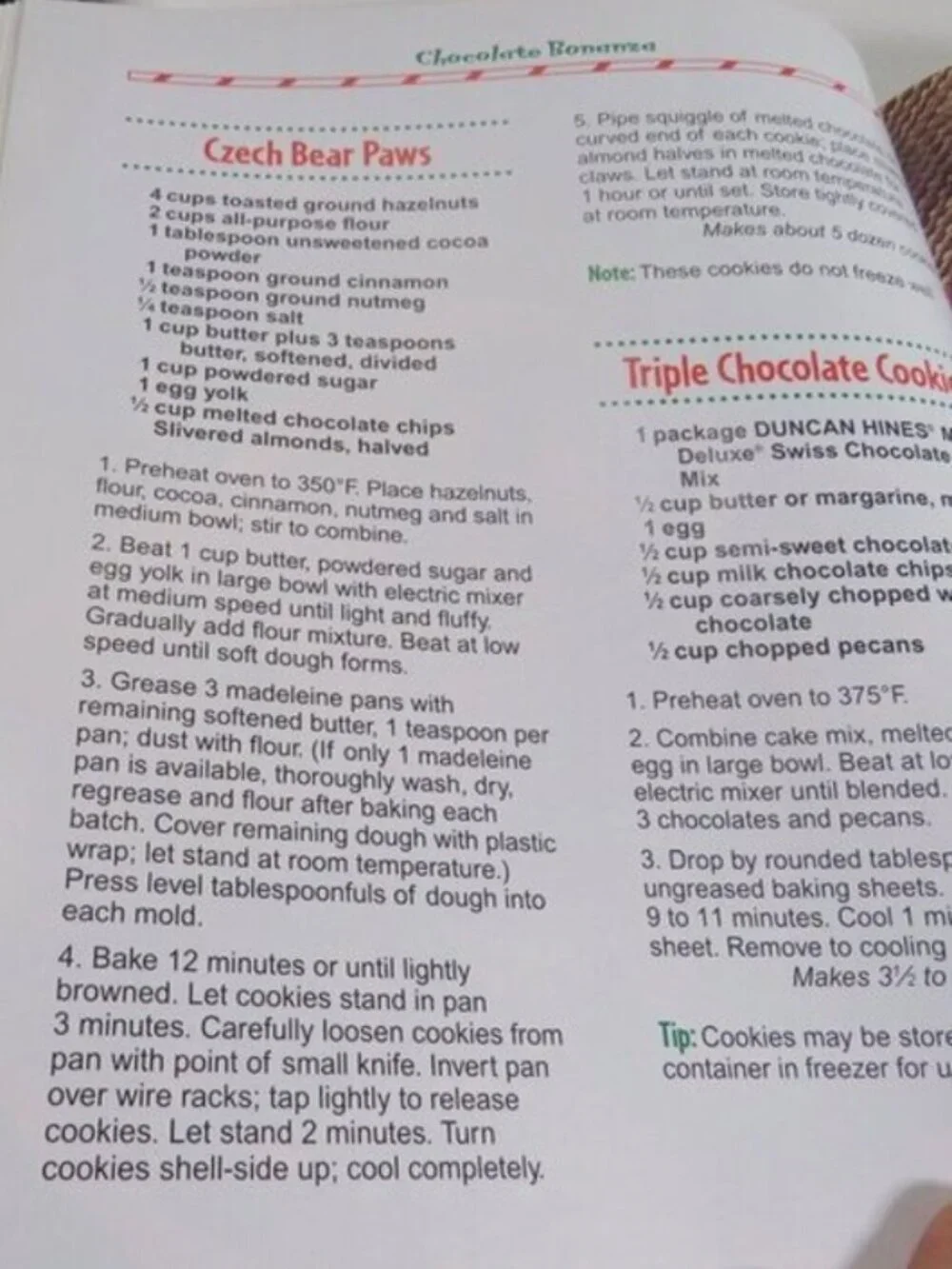 Santa's Favorite Cookies Cookbook Paperback 64pgs